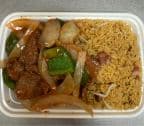 Best 青椒牛 Pepper Steak w. Onion (Combo Plate) in Lincoln Park, NJ